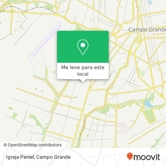 Igreja Peniel mapa