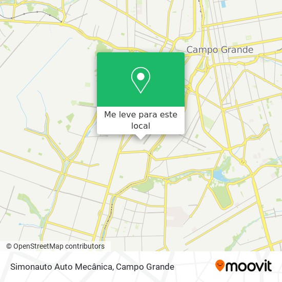 Simonauto Auto Mecânica mapa