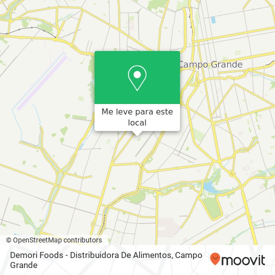 Demori Foods - Distribuidora De Alimentos mapa