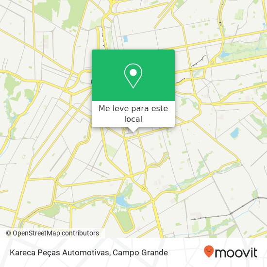 Kareca Peças Automotivas mapa