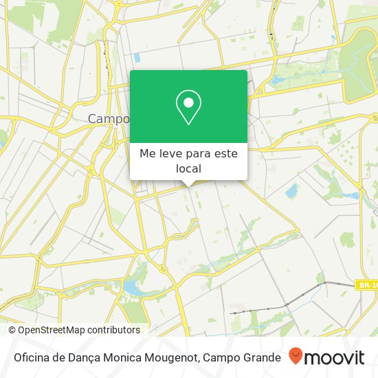 Oficina de Dança Monica Mougenot mapa
