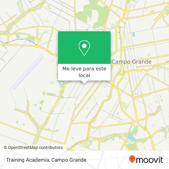 Training Academia mapa