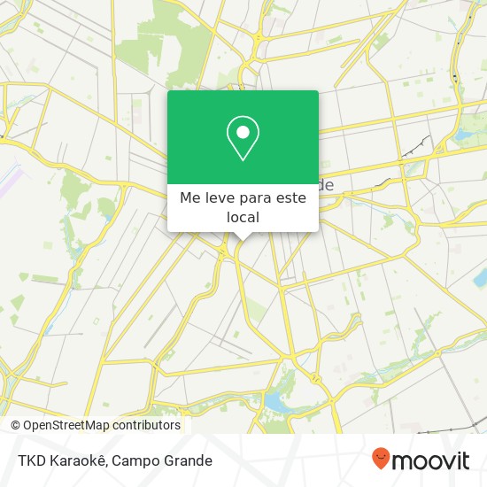 TKD Karaokê mapa