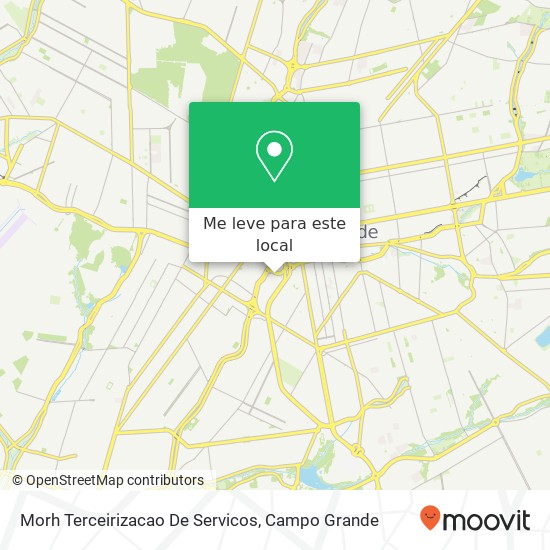 Morh Terceirizacao De Servicos mapa