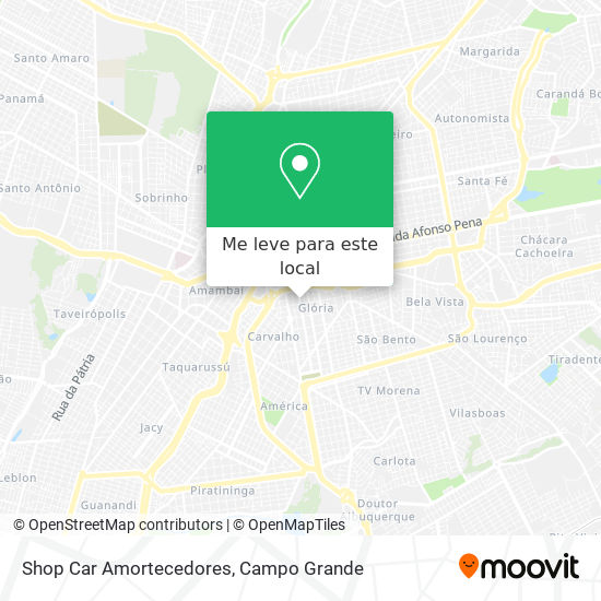 Shop Car Amortecedores mapa