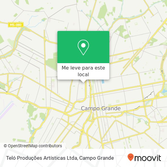 Teló Produções Artísticas Ltda mapa