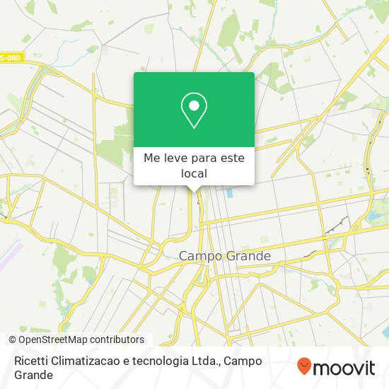 Ricetti Climatizacao e tecnologia Ltda. mapa