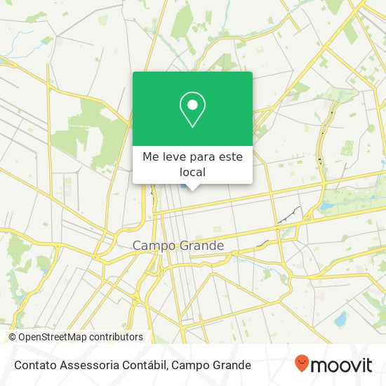 Contato Assessoria Contábil mapa