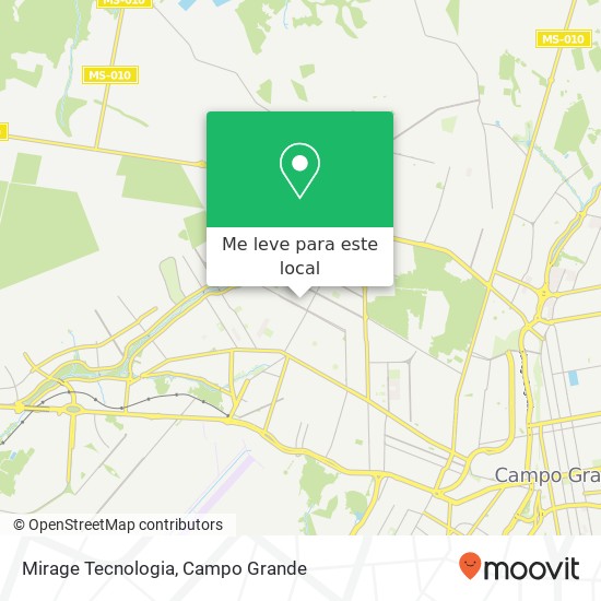 Mirage Tecnologia mapa