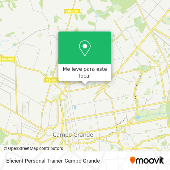 Eficient Personal Trainer mapa