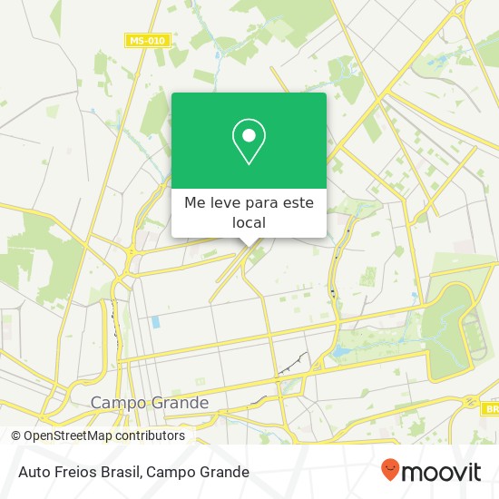 Auto Freios Brasil mapa