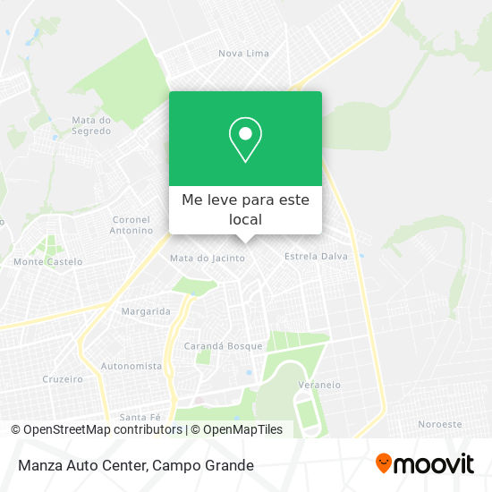 Manza Auto Center mapa