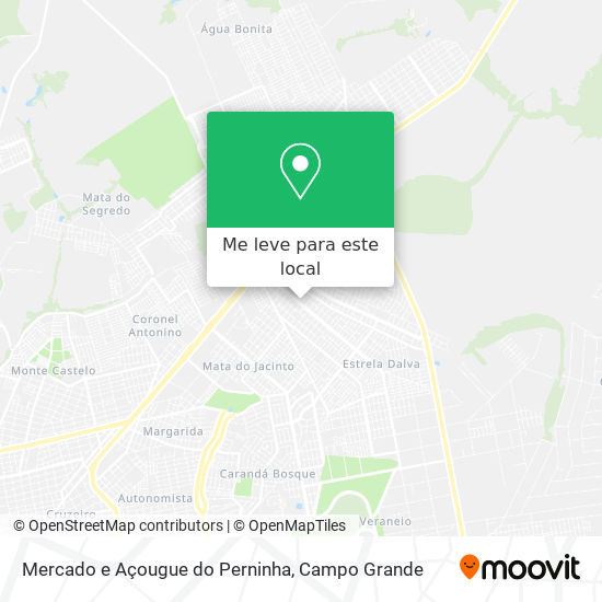 Mercado e Açougue do Perninha mapa