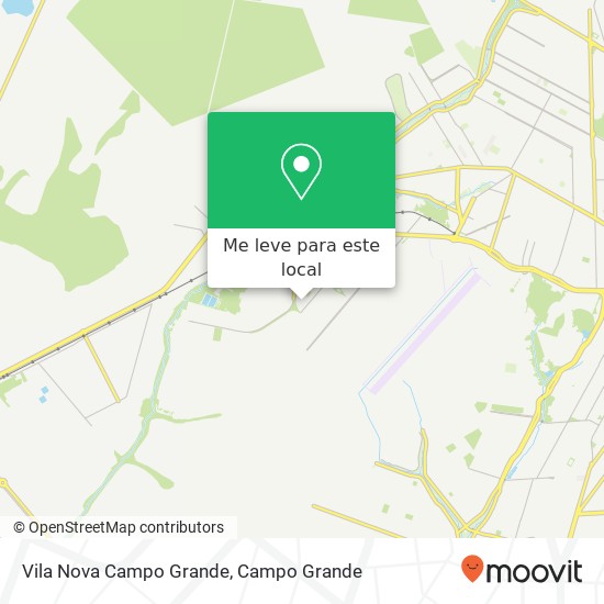 Vila Nova Campo Grande mapa