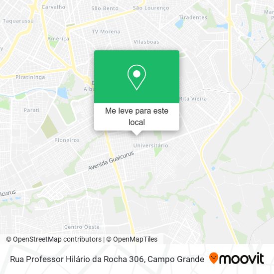 Rua Professor Hilário da Rocha 306 mapa