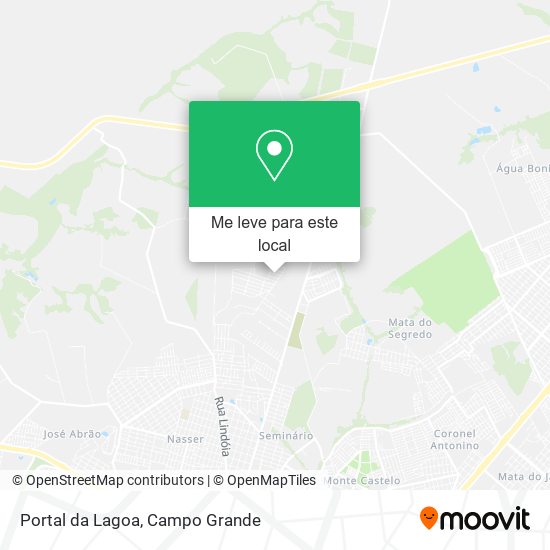 Portal da Lagoa mapa