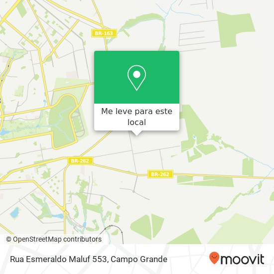 Rua Esmeraldo Maluf 553 mapa