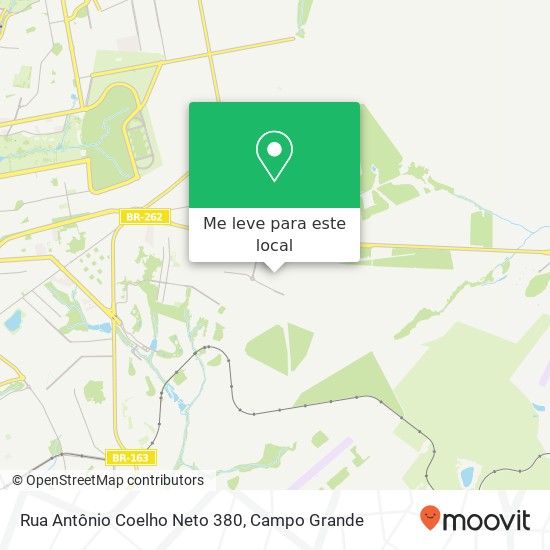 Rua Antônio Coelho Neto 380 mapa