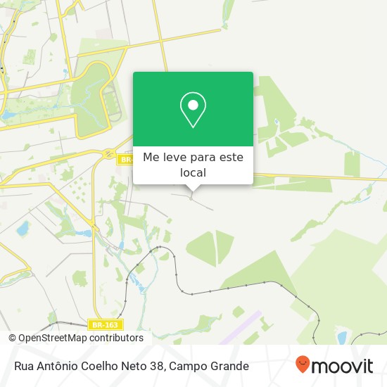 Rua Antônio Coelho Neto 38 mapa