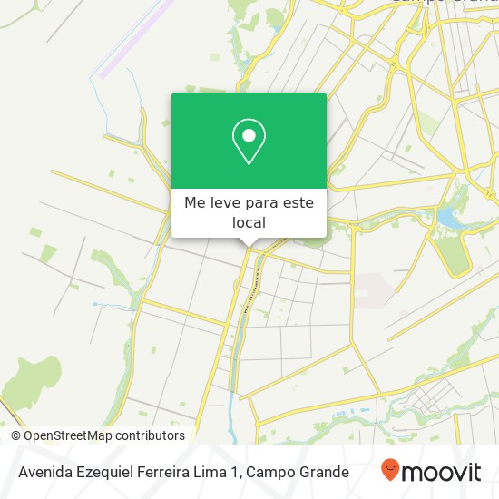 Avenida Ezequiel Ferreira Lima 1 mapa