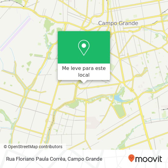 Rua Floriano Paula Corrêa mapa
