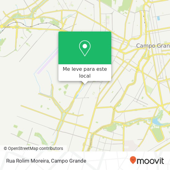 Rua Rolim Moreira mapa