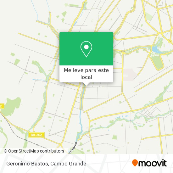 Geronimo Bastos mapa