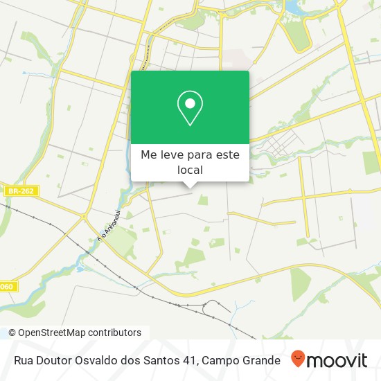 Rua Doutor Osvaldo dos Santos 41 mapa