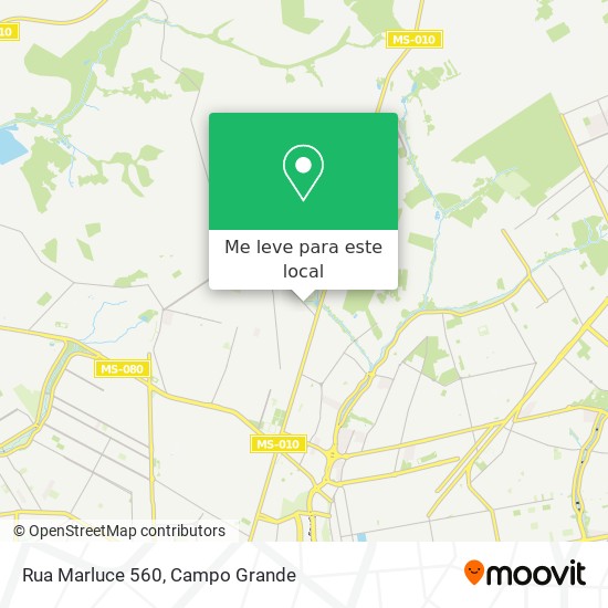 Rua Marluce 560 mapa