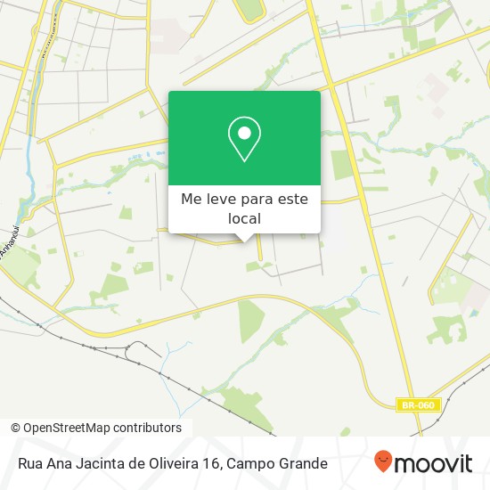 Rua Ana Jacinta de Oliveira 16 mapa