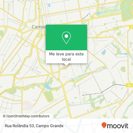 Rua Rolândia 53 mapa