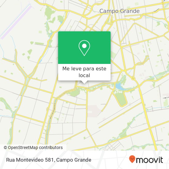 Rua Montevideo 581 mapa