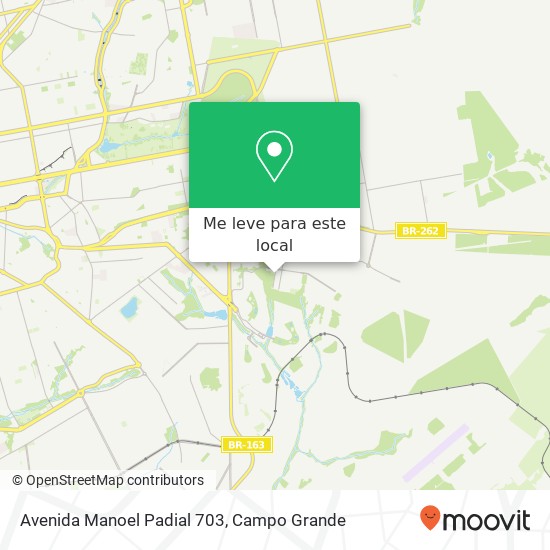 Avenida Manoel Padial 703 mapa
