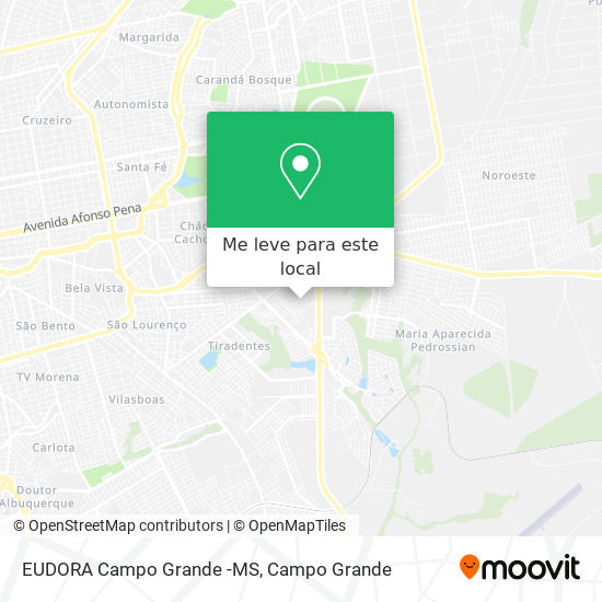 EUDORA Campo Grande -MS mapa
