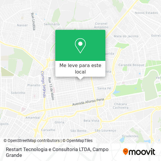 Restart Tecnologia e Consultoria LTDA mapa