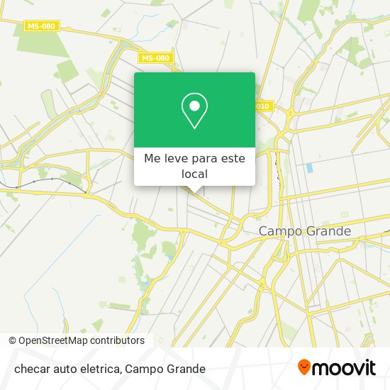 checar auto eletrica mapa