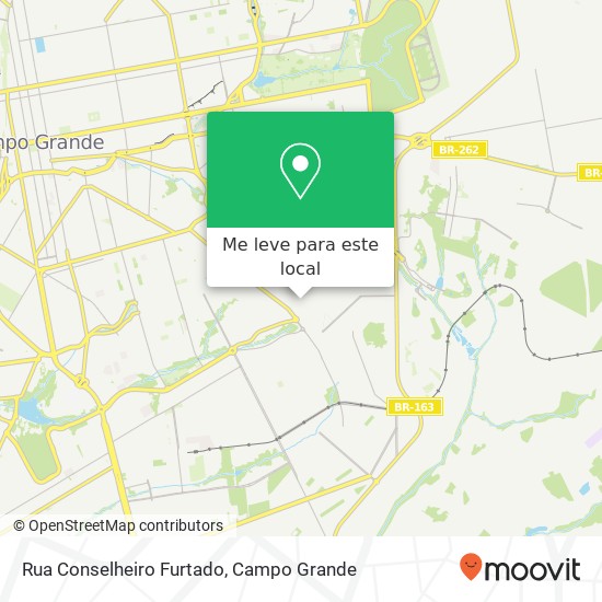 Rua Conselheiro Furtado mapa