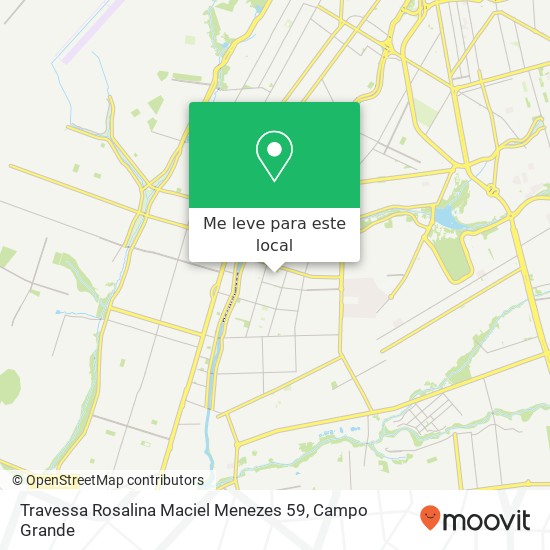 Travessa Rosalina Maciel Menezes 59 mapa