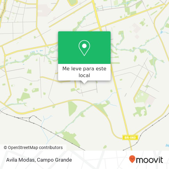 Avila Modas, Rua Braz Clementino Mendonça, 865 Centro Oeste Campo Grande-MS 79073-130 mapa