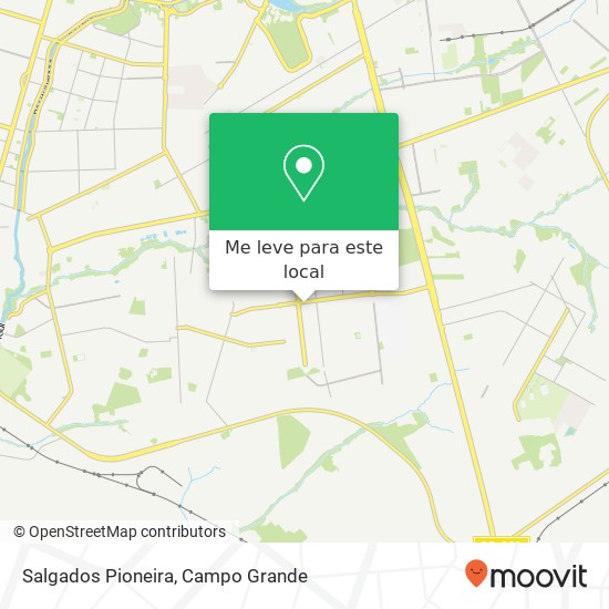 Salgados Pioneira, Avenida dos Cafezais, 2049 Centro Oeste Campo Grande-MS 79073-154 mapa