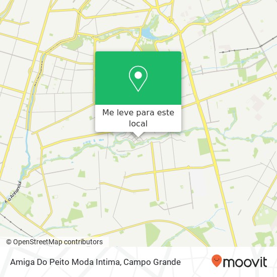 Amiga Do Peito Moda Intima, Avenida Souza Lima, 567 Alves Pereira Campo Grande-MS 79071-343 mapa