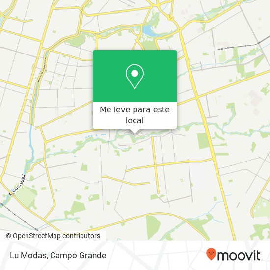 Lu Modas, Rua Heitor Beltrão, 89 Alves Pereira Campo Grande-MS 79071-323 mapa