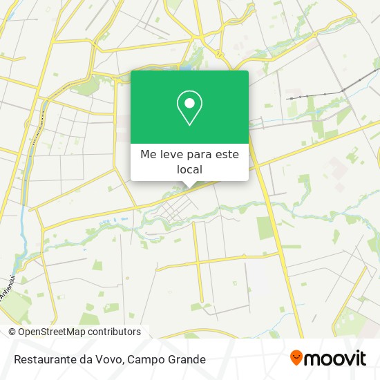 Restaurante da Vovo mapa