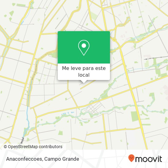 Anaconfeccoes, Rua Euclides Costa, 94 Pioneiros Campo Grande-MS 79070-093 mapa