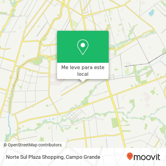 Norte Sul Plaza Shopping mapa