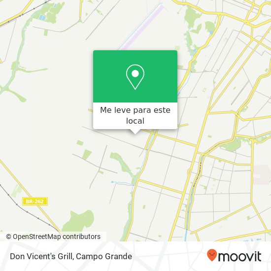 Don Vicent's Grill, Rua Engenheiro Edno Machado São Conrado Campo Grande-MS 79093-350 mapa