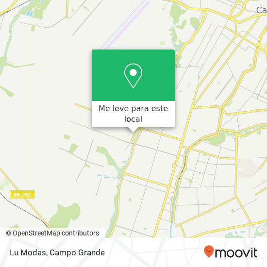 Lu Modas, Rua Praia Grande, 2384 São Conrado Campo Grande-MS 79091-360 mapa