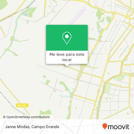 Janne Modas, Avenida Gen. Alberto Carlos Mendonça Lima, 2677 São Conrado Campo Grande-MS 79093-290 mapa