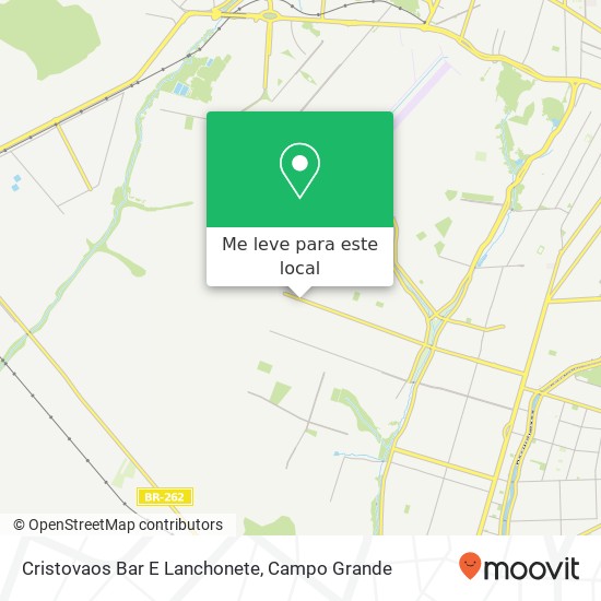 Cristovaos Bar E Lanchonete, Avenida Gen. Alberto Carlos Mendonça Lima, 3821 São Conrado Campo Grande-MS 79093-290 mapa