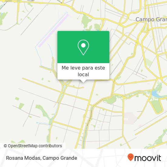 Rosana Modas, Rua Tembés, 27 Leblon Campo Grande-MS 79092-110 mapa